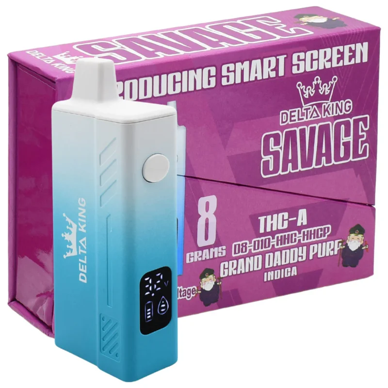 Buy Grand Daddy Purp Delta King Savage Vape Cartridge