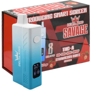 Buy Strawberry Runtz Delta King Savage Vape Cartridge