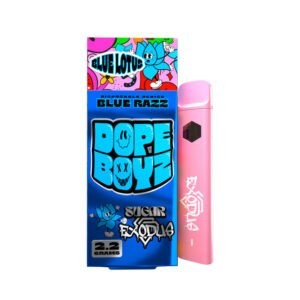 Buy Blue Razz Sugar x Exodus Blue Lotus Vape