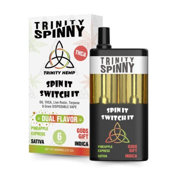 Buy Pineapple Express Sativa & God's Gift Indica Trinity Spinny THC