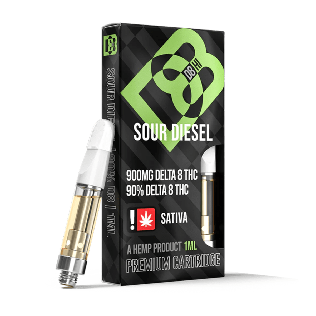 Buy Delta-8 Disposable Vape Cartridge Sour Diesel