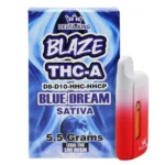 Buy Blue Dream Sativa Delta King Blaze Vape Cartridge