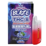 Buy Blueberry OG Hybrid Delta King Blaze Vape Cartridge