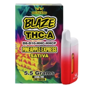 Buy Pineapple Express Sativa Delta King Blaze Vape Cartridge