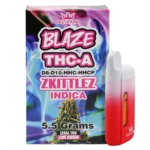 Buy Zkittlez Indica Delta King Blaze Vape Cartridge