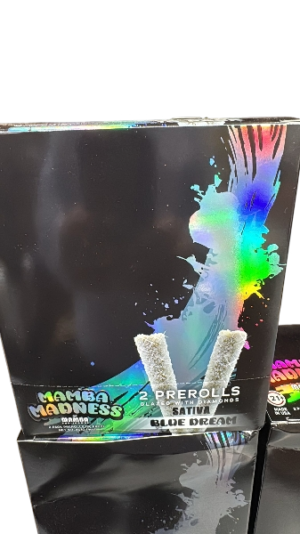 Mamba Madness Blue Dream Sativa 2 Pre Rolls